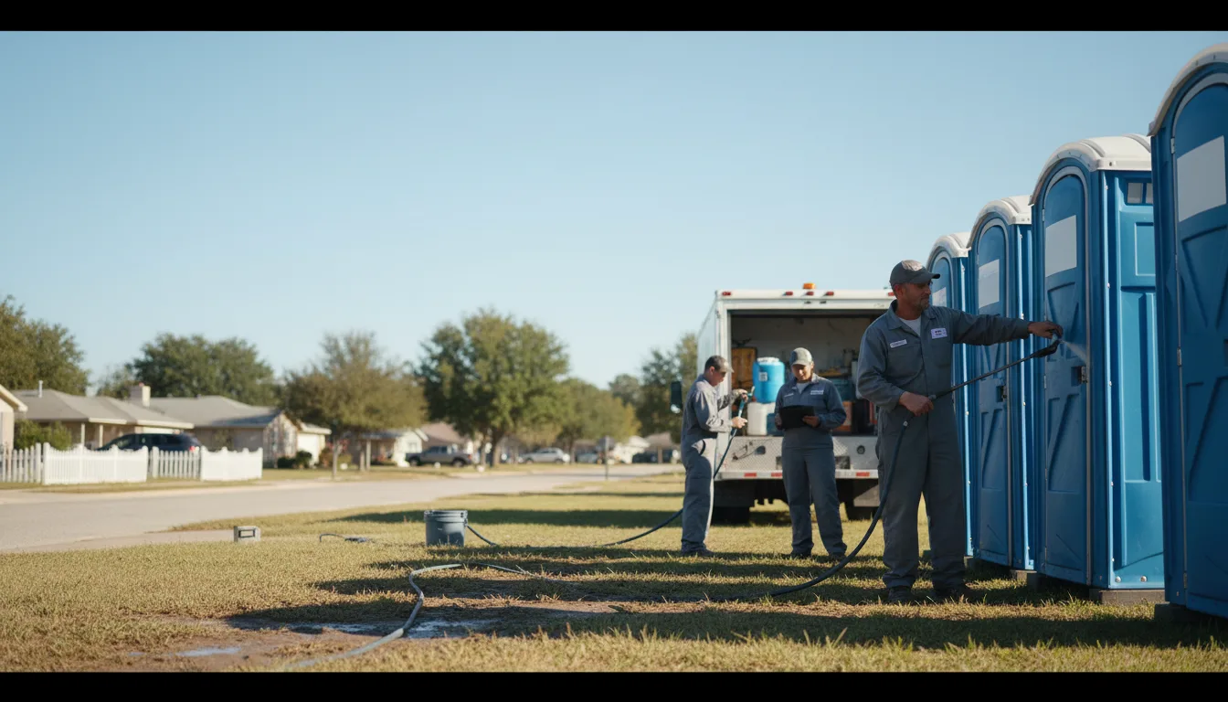 Long-Term Portable Toilet Rental in Dawson, IL near me